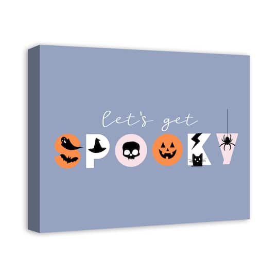 Let's Get Spooky Canvas Wall Art